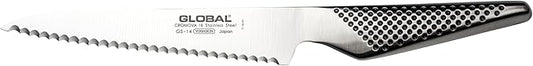 Global 6" Serrated Utility Scallop Knife