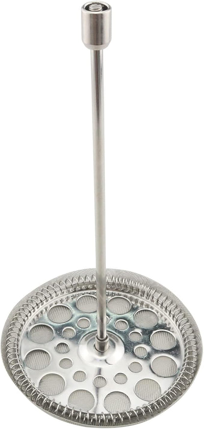 ZCZQC 1 Set Stainless Steel Tea Plunger French Press Parts 800L Stainless Steel 34oz French Press Filter Replacement Parts Tea Pot Filter Coffee Tea Leaf Mesh