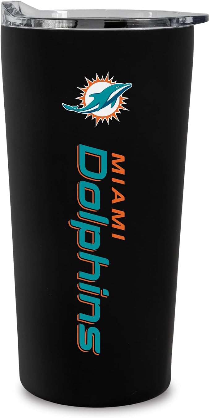 Rico Industries NFL Football Soft Touch, Easy Grip Tumbler