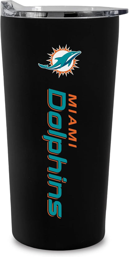 Rico Industries NFL Football Soft Touch, Easy Grip Tumbler