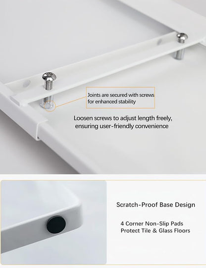 2-Pack Expandable Shelf Organizer for Kitchen Countertop, kitchen organizers and storage，under sink expandable shelf organizer