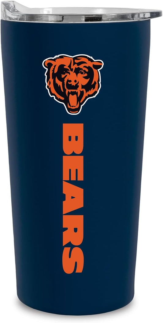 Rico Industries NFL Football Soft Touch, Easy Grip Tumbler