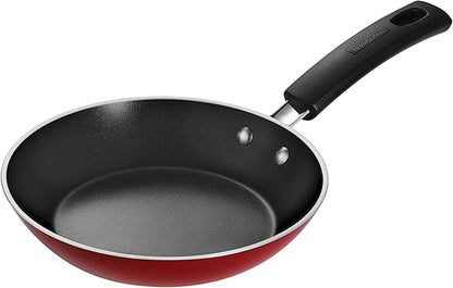 Tramontina Sicilia 8-Inch Small Non Stick Frying Pan, Aluminum Skillet with Nonstick Coating (Raspberry)