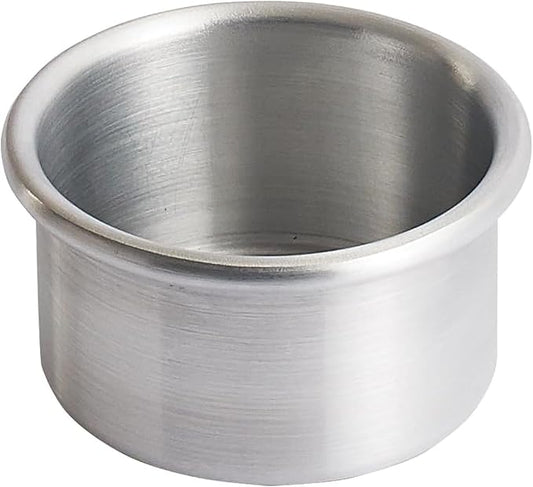 Winco Heavy-Duty Round Aluminum Layer Cake Pan, 3" x 2", Silver