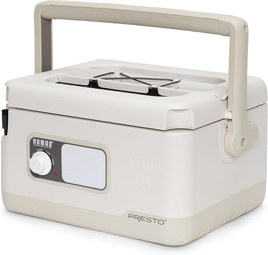 Presto 06030 8-quart Nomad Traveling Slow Cooker, Locking Lid, Dry Erase Board