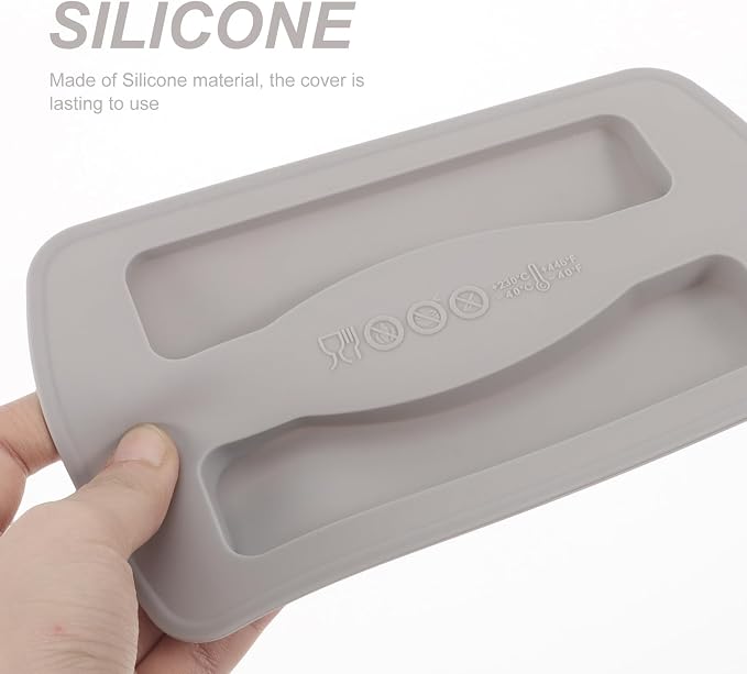 Kichvoe Bread Machine Dustproof Cover Toaster Upper Lid Protector 6.88X4.13X0.59In Kitchen Appliance Accessory Compatible with Most Bread Makers