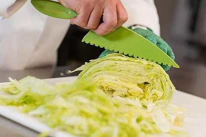 San Jamar Lettuce Knife, Green, 12" L, Plastic, 4" W LK200W - 1 Each