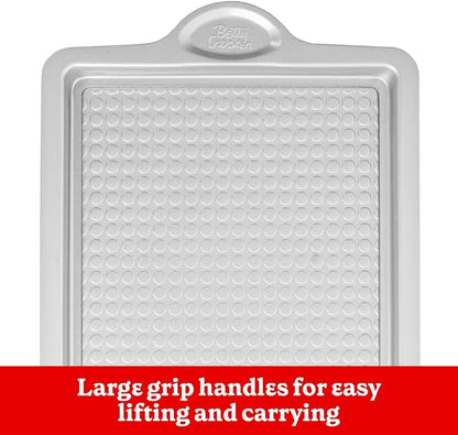 Betty Crocker Bakeware Bundle: Cooling & Icing Rack, Rectangular Pan, 12-Cup Muffin Pan, 9" Round -Loaf-Pan, Baking Sheet - All Durable Steel and Perfect for Baking right away.
