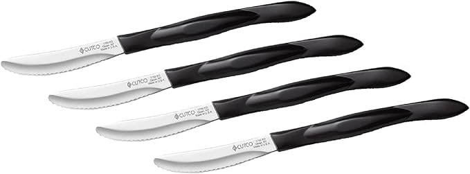 CUTCO #1865 set of 4 Black (Classic) Model 1759 Table Knives in CUTCO box