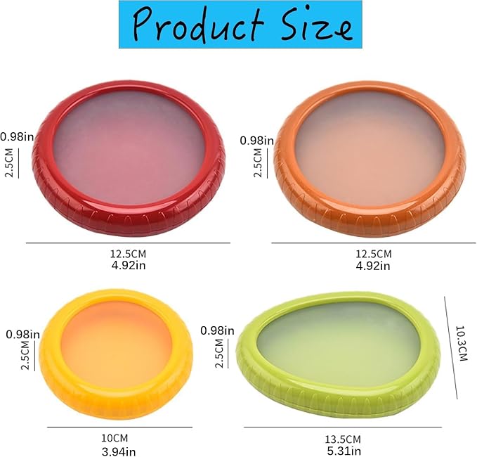 Winb Avocado Saver & Onion Storage Reusable Fruit and Veggie Savers - Ideal for Avocados, Tomatoes, Apples, Garlic, Onions, and More (Onion saver)