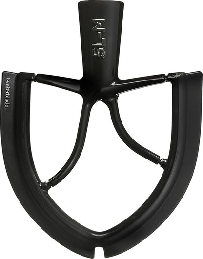 New Metro Design 5L-M Beater Blade METAL, Compatible With Most KitchenAid 5 Quart Bowl-Lift Stand Mixers, Black