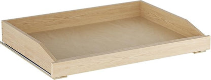 Pull Out Cabinet Organizer 28.5" W x 21" D, Soft Close Slide Out Wood Drawer Shelf for Kitchen Cabinets, Pull Out Cabinet Drawer for Base Cabinet, Pantry and Bathroom Storage, Bottom Mount