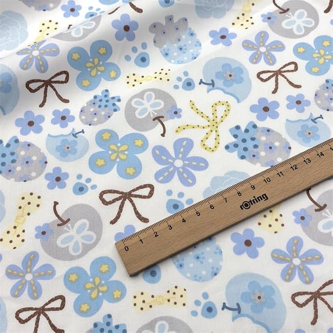 Sunflower Geometric Floral Layer Cake Fabric,10x10 Inch Pre-Cut Cotton Square Quilting Supplies Clearance for Sewing & DIY Crafts (42Pcs)