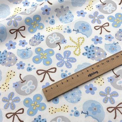 Sunflower Geometric Floral Layer Cake Fabric,10x10 Inch Pre-Cut Cotton Square Quilting Supplies Clearance for Sewing & DIY Crafts (42Pcs)