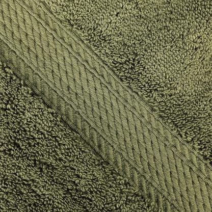 Superior Egyptian Cotton Ultra Plush & Absorbent, 8 Piece Set, Forest Green