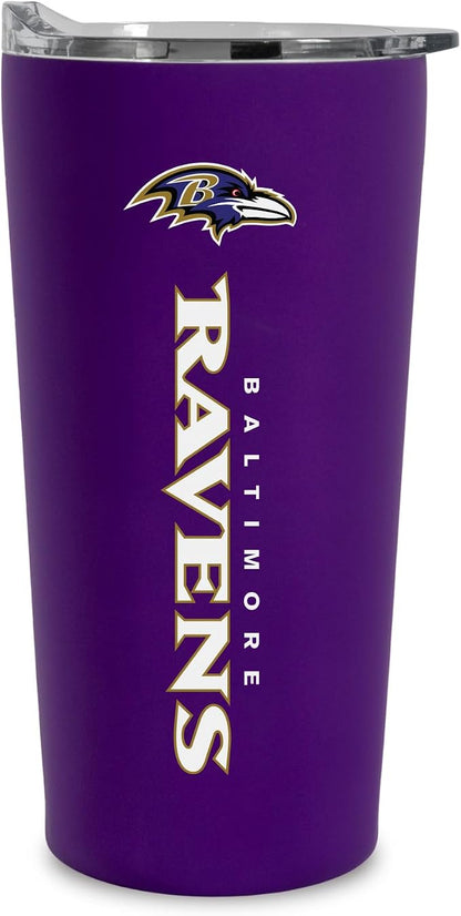Rico Industries NFL Football Soft Touch, Easy Grip Tumbler