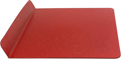 casaWare Toaster Oven 12 1/8 x 11-Inch (Exterior) 10-Inch (Interior) Baking Sheet with a 1.5-Inch Handle (Red Granite)