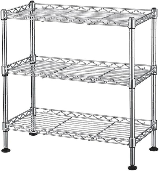 Your Home Storage with the UltraZinc 3-Tier Cabinet Organizer - Adjustable Shelves, for Kitchen Pantry, Bathroom, and Closet