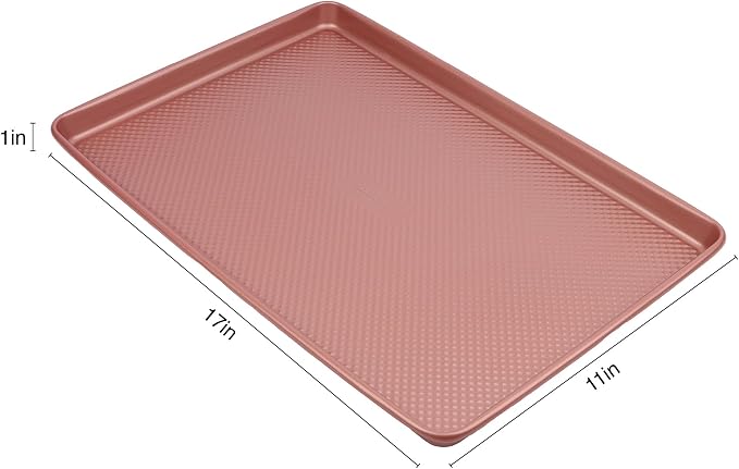 David Burke Large Cookie Sheet 17x11 - Rose Gold