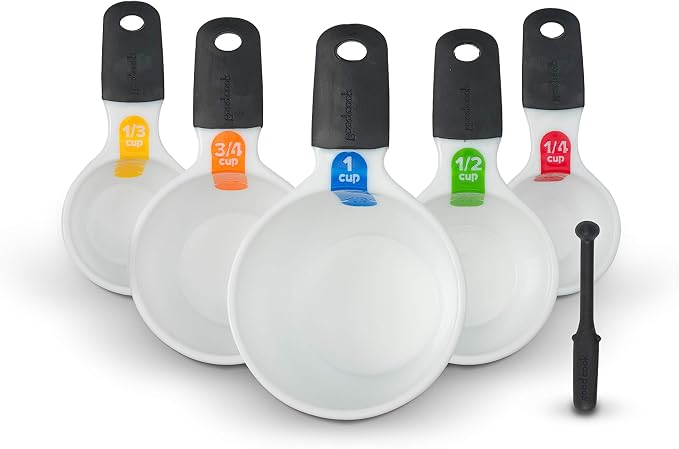 GoodCook Touch 5-Piece Dry Measuring Cup Set