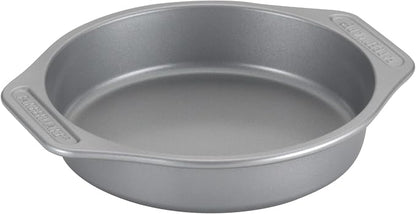 Farberware Nonstick Bakeware Set with Cooling Rack, 10-Piece, Gray