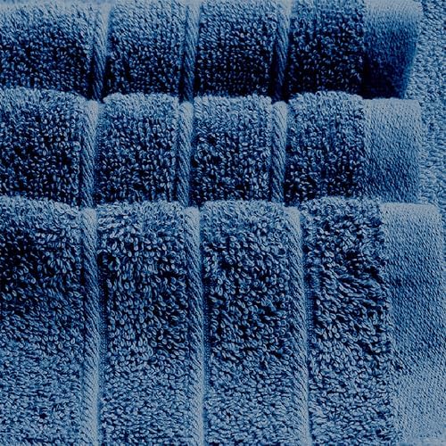 Tens Towels 2 Piece Extra Large Bath Sheets 35 x 70 Inches, Blue