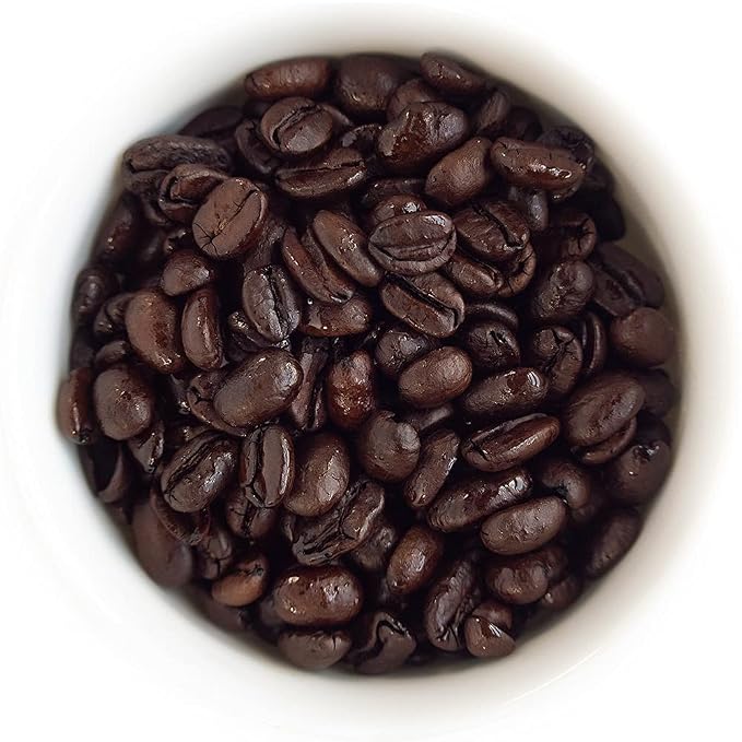 Fresh Roasted Coffee, Organic Black Knight Whole Bean Coffee, Dark Roast, USDA Organic, Kosher, 2 lb (32 oz)