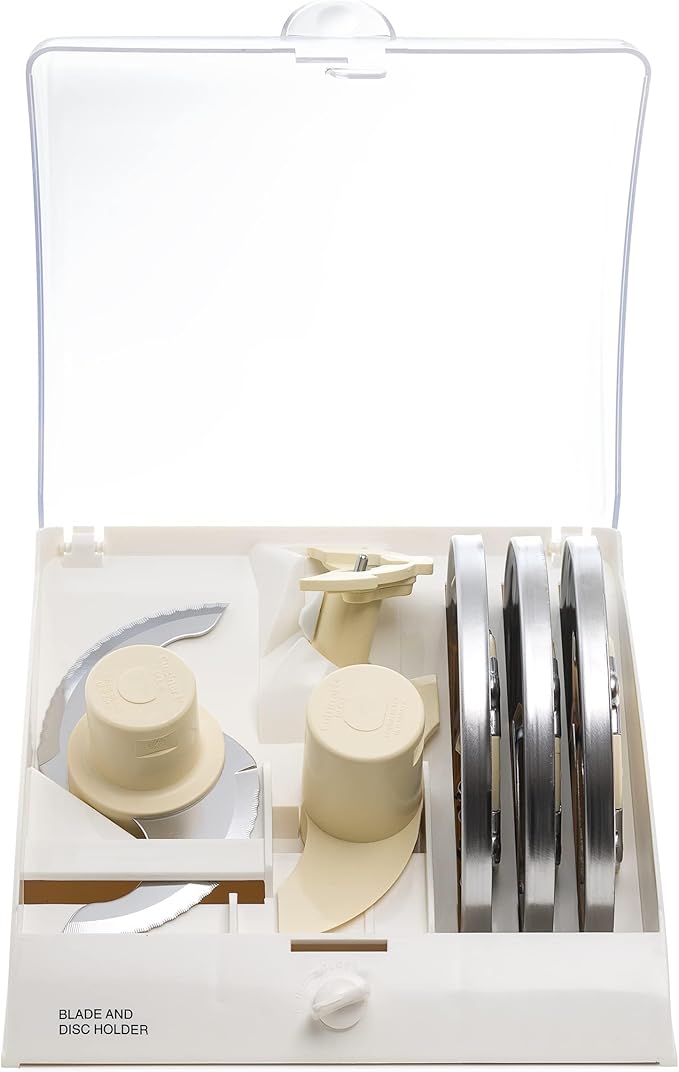 Cutting Blade and Disc Holder Storage for Cuisinart Food Processor Accessories BDH-2 (fits blades for DFP-11, DFP-14, DLC-10C, DLC-10S, DLC-10SY, DLC-10SYP1, DLC-2011, DLC-2014, DLC-8S and DLC-8SY)