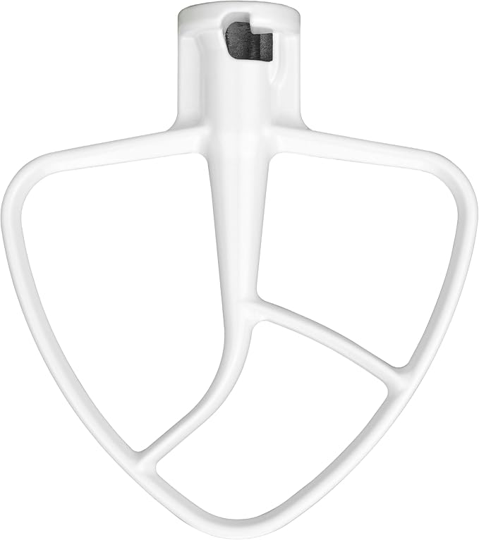 MEET JUICE K45B Metal Beater with Non-Stick Coating, Compatible with KitchenAid 4.5-5 Quart Tilt-Head Stand Mixer