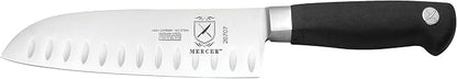 Mercer Culinary Genesis 10-Piece Forged Knife Set with Case, Steel/Black