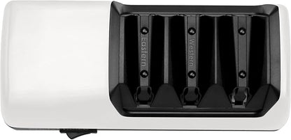 Chef’s Choice Professional Electric Knife Sharpeners for 15- and 20-Degree Straight-Edge and Serrated Knives with Diamond Abrasives & Precision Angle Control, 3-Stage, White