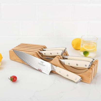 NANFANG BROTHERS Damascus + VG10 Knife,70 Layers, Sharp,Multi-functional,Cooking Utensils,Cutting Meat,Vegetables,Fruits,Home Use,Commercial