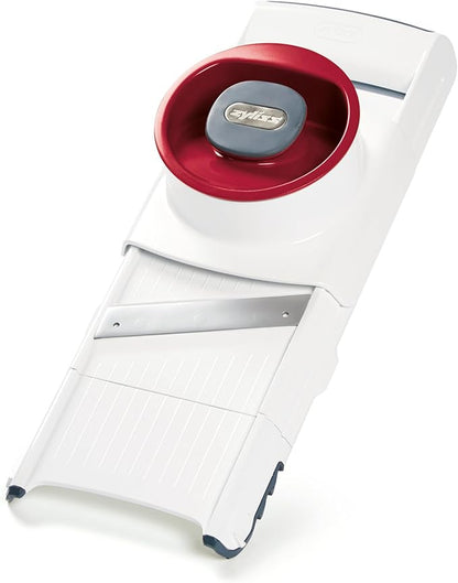 Zyliss Slicer - Food Cutter with Dishwasher Safe Blade & Pieces - Kitchen Tool for Easy & Effortless Slicing - Multipurpose Tool for Vegetables & More - 4-in-1 Slicer & Grater