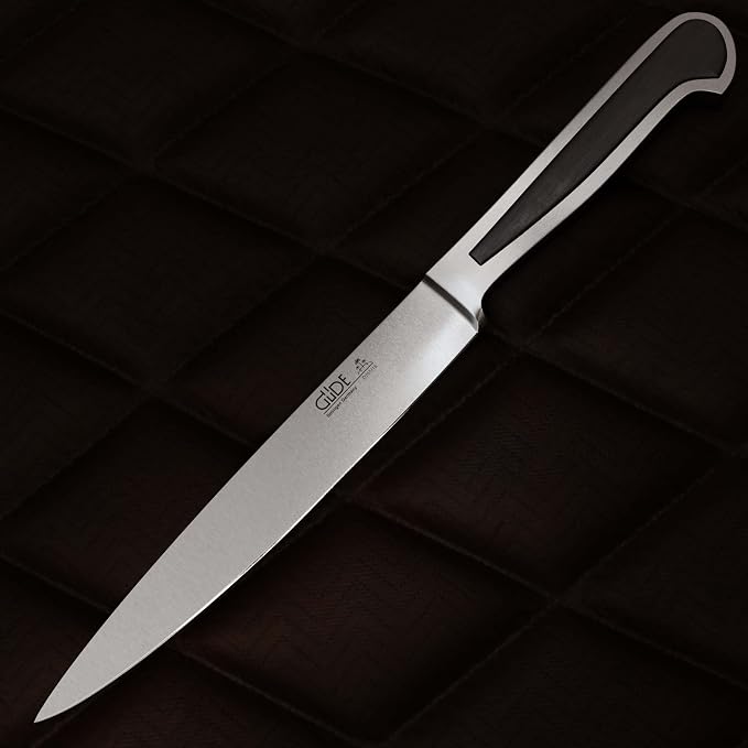 Güde Delta Series Hand Forged/Sharpened Slicing Knife, 6-in - Ice Hardened Steel - Made in Solingen, Germany Since 1910