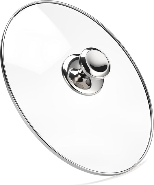 Oval Glass Lid 4 Quart Replacement for Hamilton Beach 33443 Slow Cooker, 4qt Slow Lid Replacement, Clear Cooker Lid Replacement Part