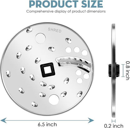 Slice Shred Disc Blade Replacement for Hamilton Beach Food Processor Blade Replacement Part 70730 70740 70670 70760