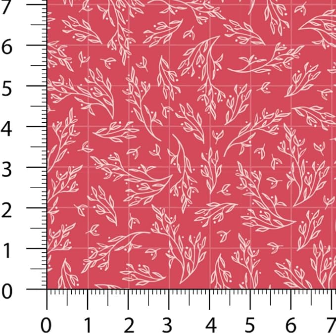 Floral Patchwork Fabric Panel 100x155 cm – 100% Cotton Satin, 6 Coordinated Rose & Botanical Prints on One Continuous Sheet (Assorted Floral & Botanical Prints, 6pcs 50x50cm)