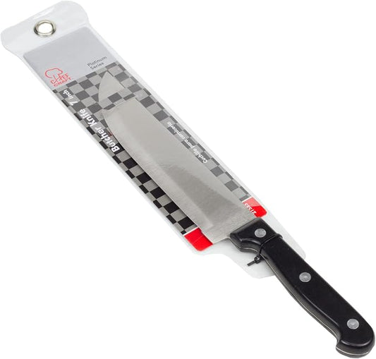 Chef Craft Select Butcher Knife, 7 inch Blade 11.5 inches in Length, Stainless Steel/Black