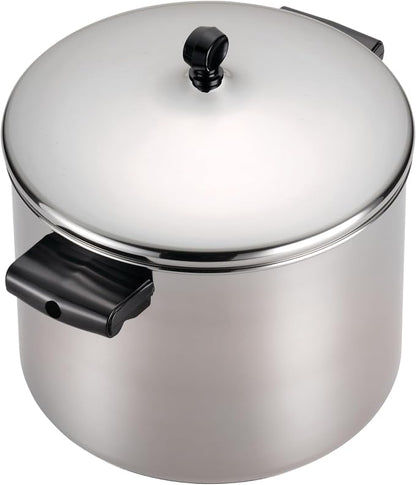Farberware Classic Series Anniversary Edition Cookware Set, 8-Piece, Stainless Steel Pot and Pan Set