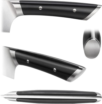 Cangshan HELENA Series German Steel Forged Knife Block Set (8-Piece, Black)