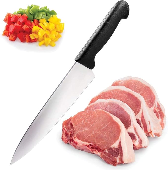 chef knife 8 Inch - kitchen knife European steel - best chef knife for High Carbon Stainless Steel - Chopping knives for Budding Kitchen, cooking knives, and for professional chef knives