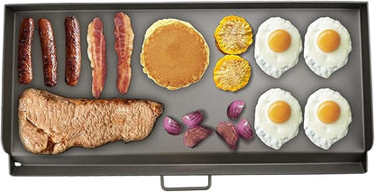 Cast Iron Griddle for Camp Chef 3 Burner Stove, 16" Flat Top Griddle Accessories for Camp Chef Cooking Systems GB90D TB90LW TB90 TB90LWG TB90LWG15 SPG90B CCH3