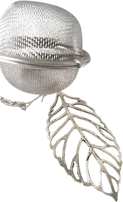 Leaf Shaped Tea Infuser Ball for Brewing Loose Herbal Teas