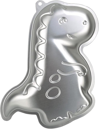 Dinosaur Cake Pan, Aluminum 3D Birthday Cake Mold Baking Mould Tin Cake Pan