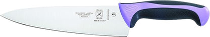 Mercer Culinary Millennia Colors 5-Piece Magnetic Board Set with Purple Handles, Rubberwood, 5 x 15 x 15 inches
