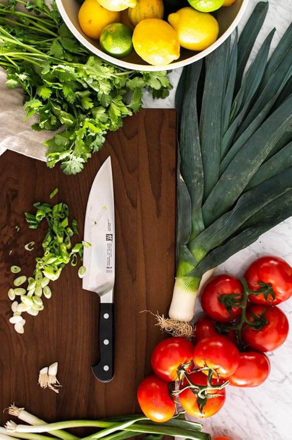 ZWILLING Pro 8-inch Razor-Sharp German Chef's Knife, Made in Company-Owned German Factory with Special Formula Steel perfected for almost 300 Years, Dishwasher Safe