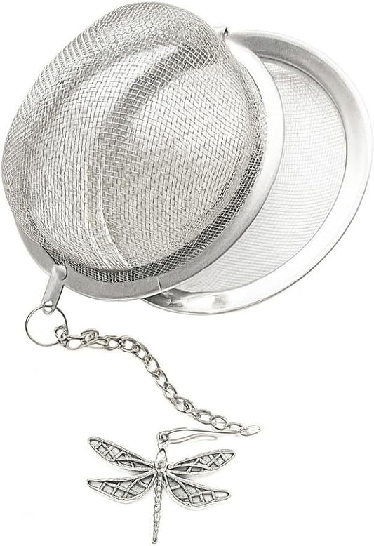 Dragonfly Tea Infuser for Loose Leaves, Metal Teaball