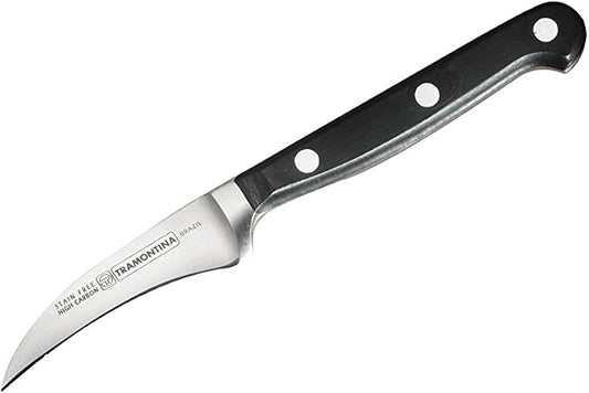 Tramontina Pro Series Forged 3-Inch Peeling Knife, Stain-free High-Carbon Steel Small Kitchen Knives for Cooking