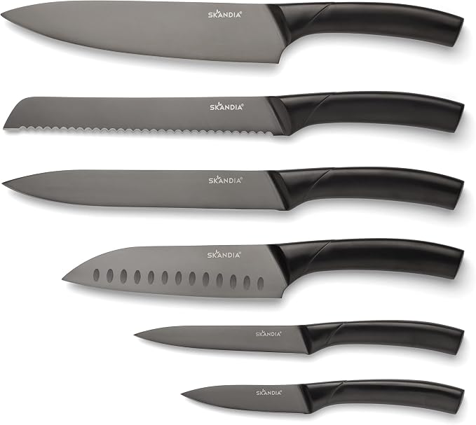 Skandia Beck 7 Piece Knife Block Set