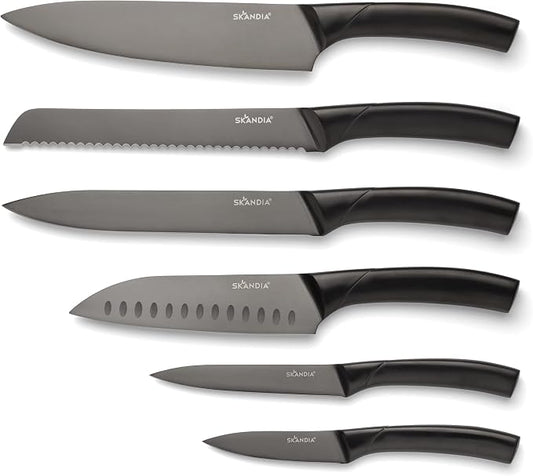 Skandia Beck 7 Piece Knife Block Set